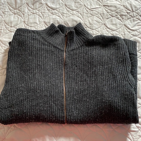 North Face Cable Knit Zip-up Sweater - Picture 1 of 4